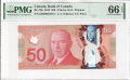 PMG World 50 Dollars, 2012